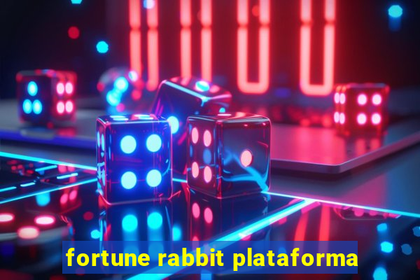 fortune rabbit plataforma